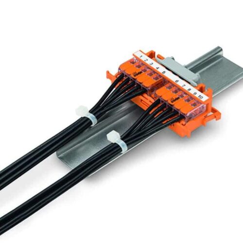 Wago 222510 Angled DIN rail adapter Unique Prints