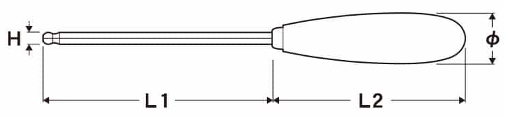 BD Hexagon Screwdriver Diagram