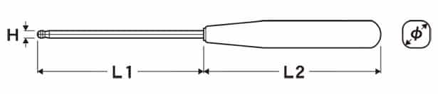 TD Hexagon Screwdriver Diagram